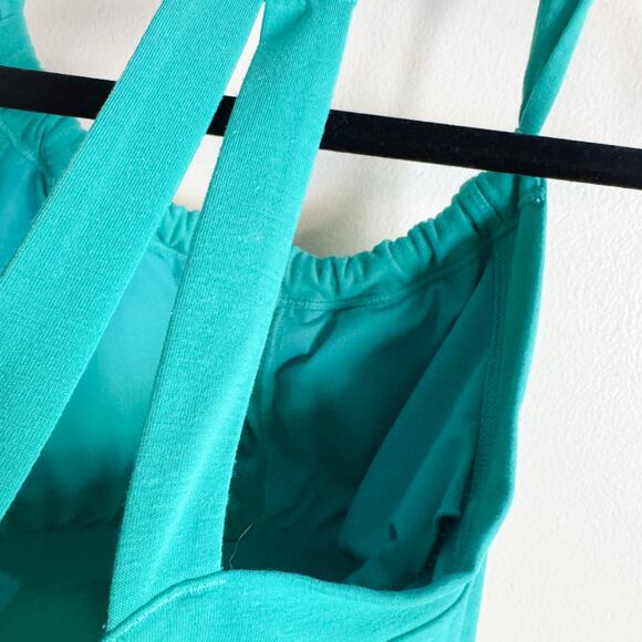 Prana Green Dragonfly Quinn Racerback Athletic Mini Dress - XS - Picture 5 of 10